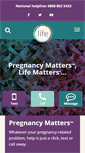 Mobile Screenshot of lifecharity.org.uk